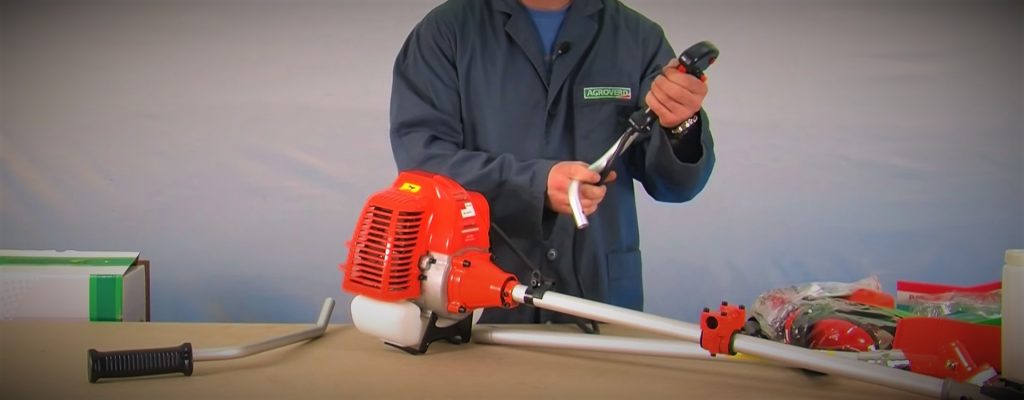 guía arranque encendido puesta en marcha desbrozadora Greencut Tools