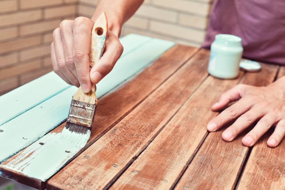 como pintar con pintura a la tiza pintura