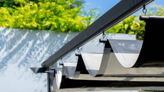 Como cambiar la tela de un toldo componente