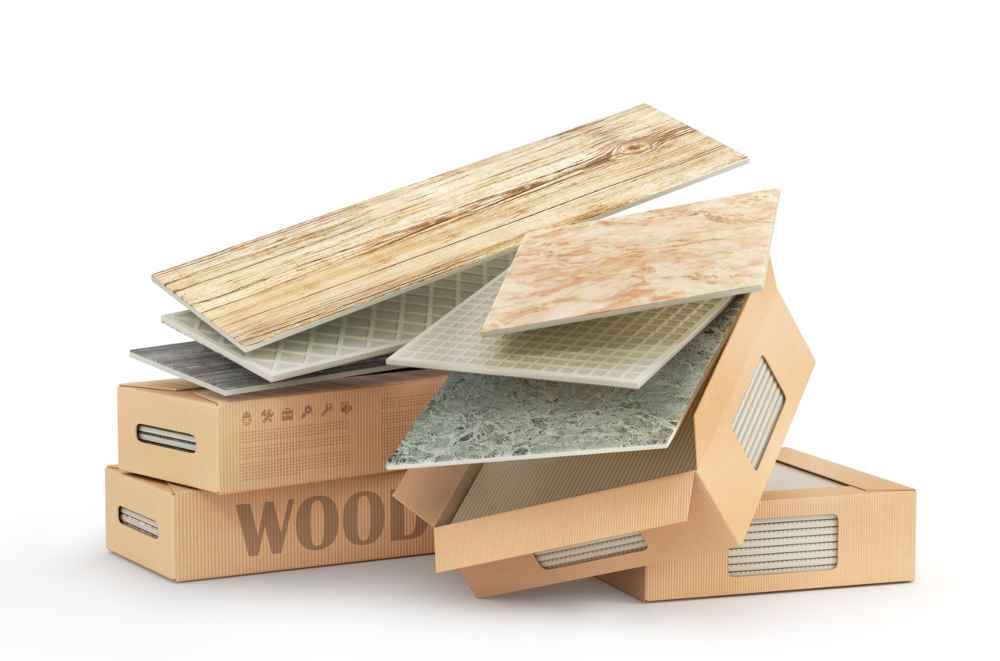 Formas de colocar suelo imitación madera cajas